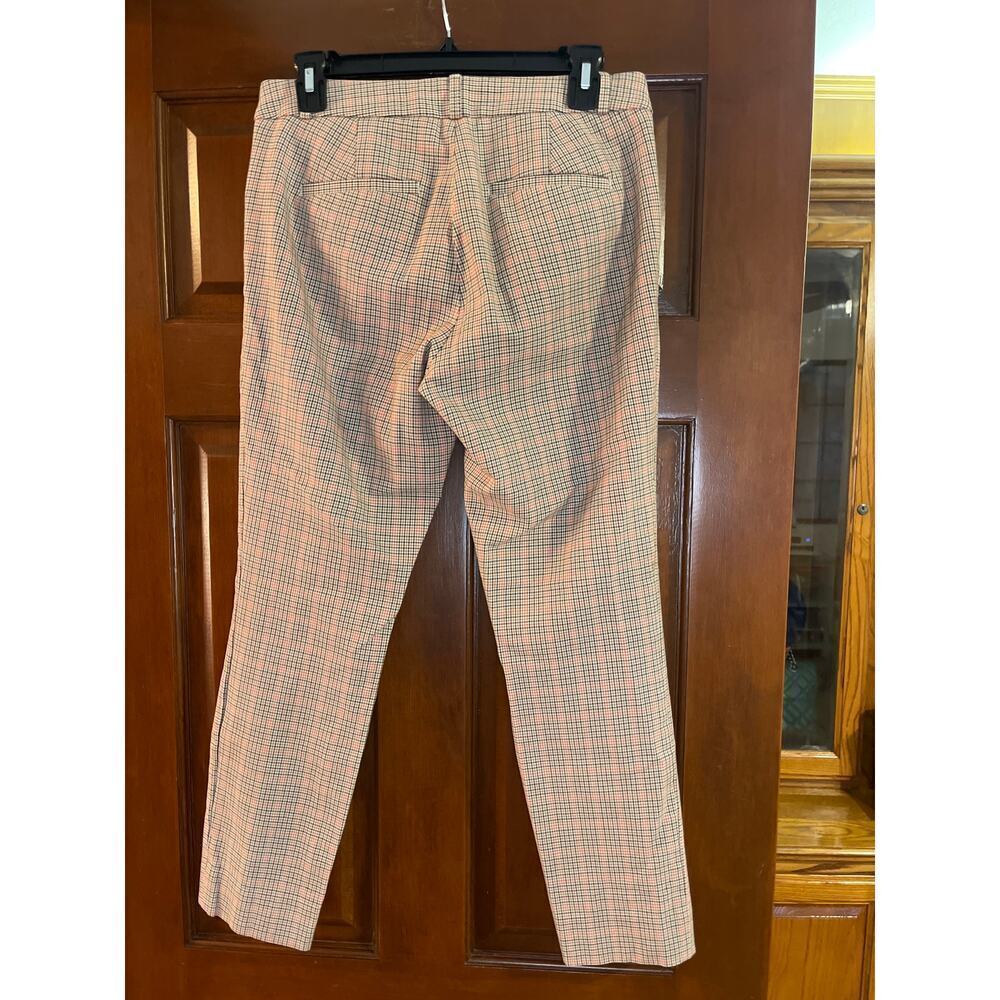 Banana republic plaid, pencil pants, size 4 - Picture 4 of 4
